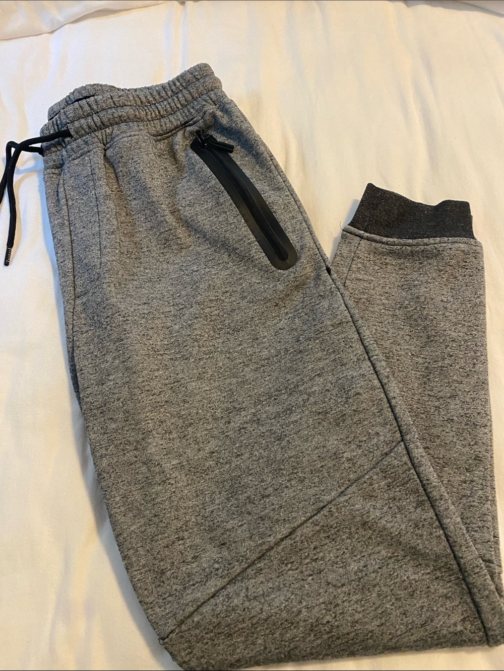 Brooklyn Cloth Mens Heather Gray Jogger Sweatpants